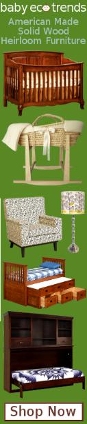 Eco friendly baby furniture made in the USA