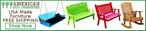 Outdoor furniture made in America